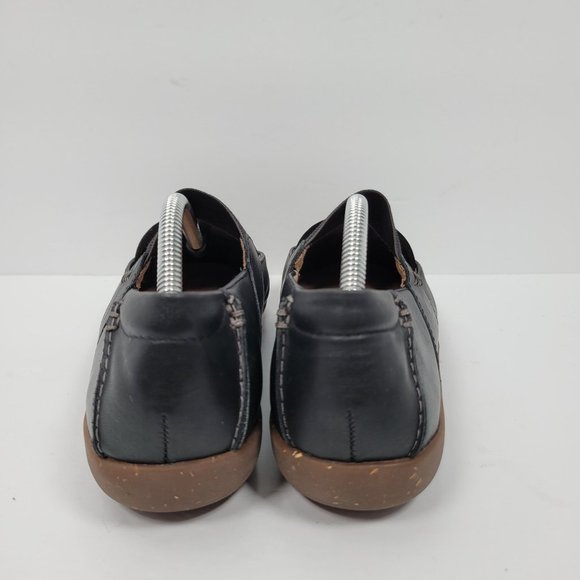 Clarks Collection Soft Cushion Women's Mary Jane Black Leather Shoes US Size 7.5 - Picture 4 of 8